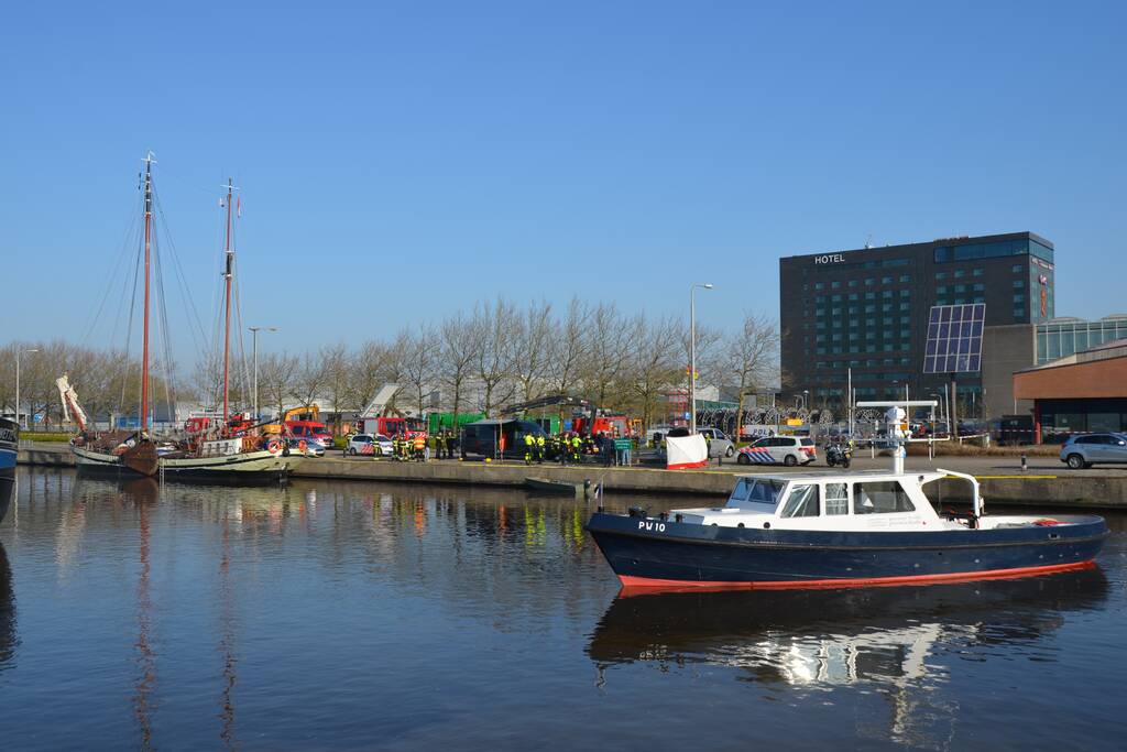 Overleden persoon aangetroffen in water