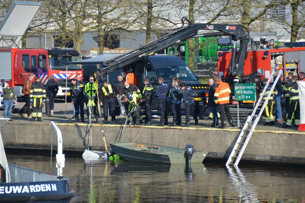 Overleden persoon aangetroffen in water