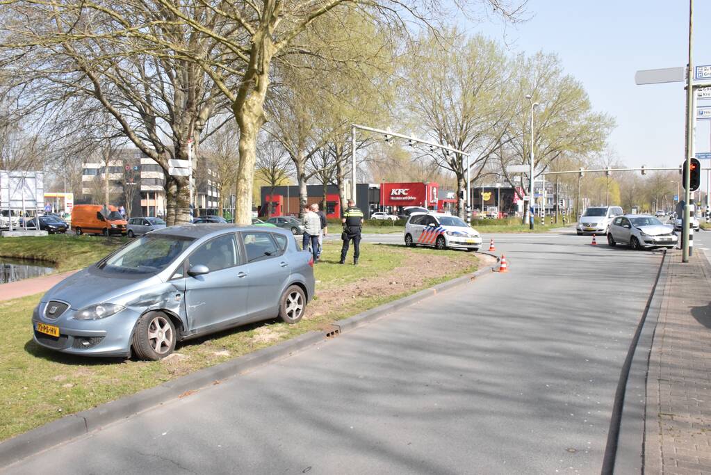 Flinke schade bij verkeersongeval
