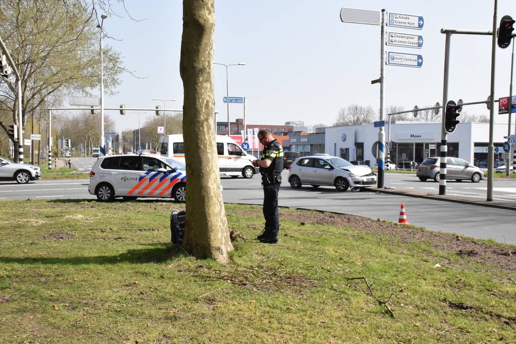 Flinke schade bij verkeersongeval
