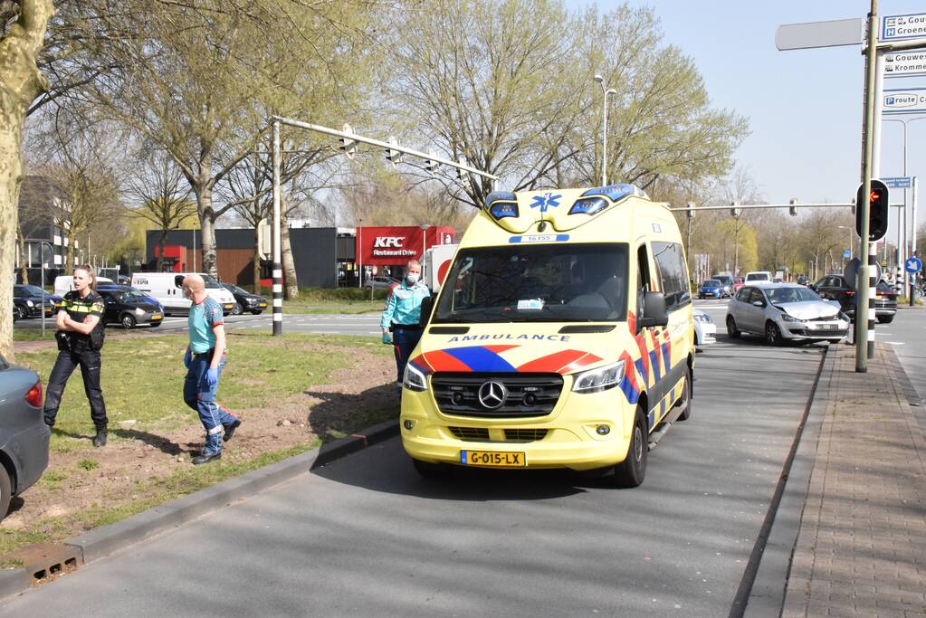 Flinke schade bij verkeersongeval