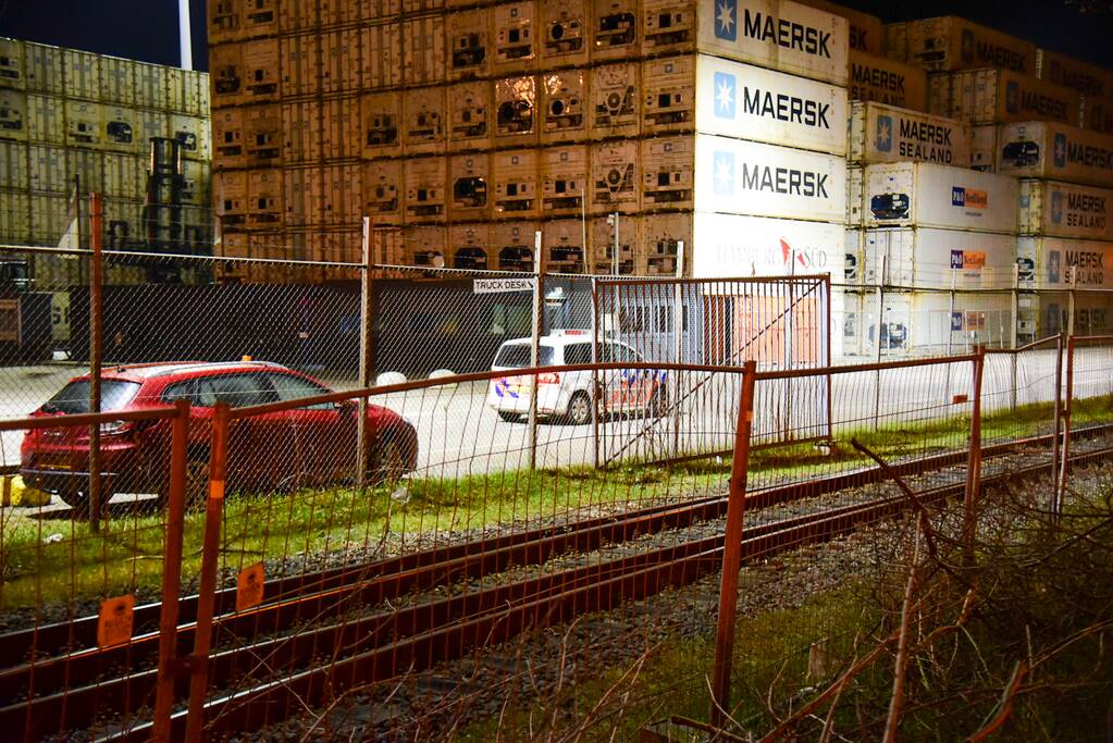 Grote zoekactie politie op container terminal