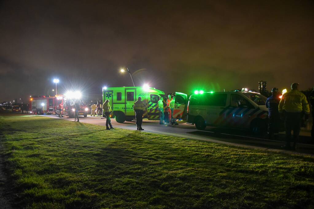 Grote zoekactie na gevonden fiets langs waterkant