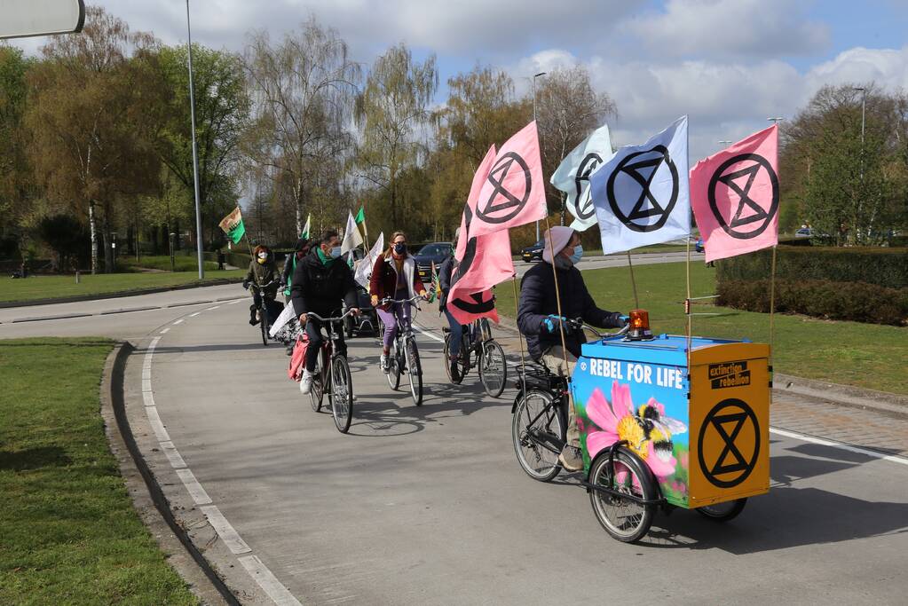 Anti-klimaat demonstratie verloopt rustig