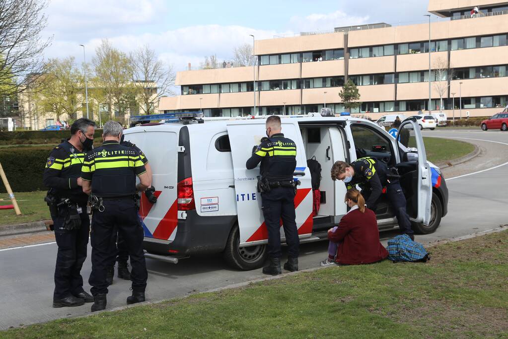 Anti-klimaat demonstratie verloopt rustig