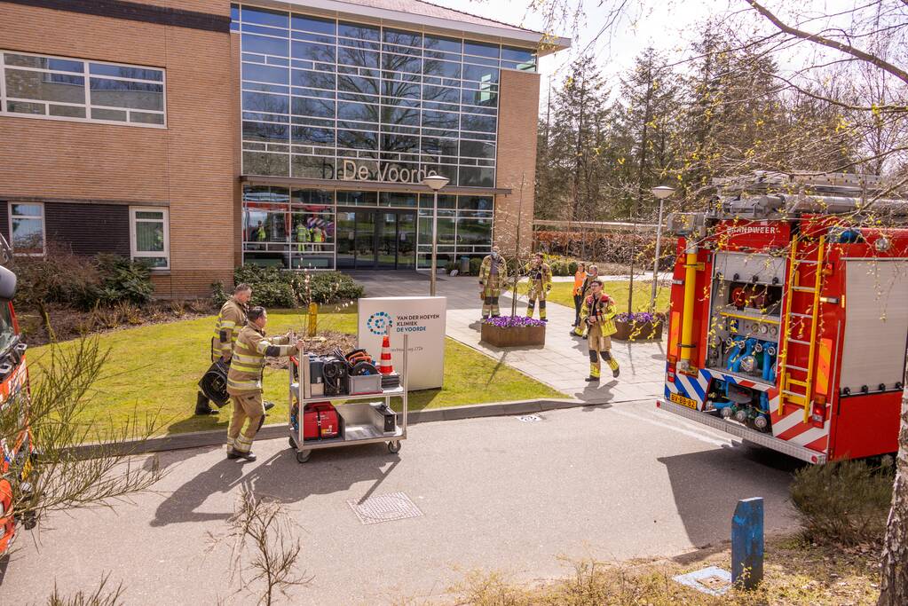 Brand in GGZ-zorginstelling Van der Hoeven kliniek