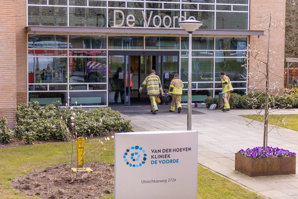 Brand in GGZ-zorginstelling Van der Hoeven kliniek