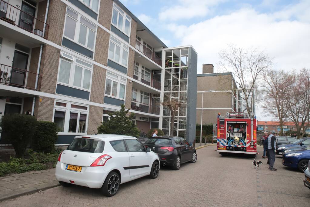Grootschalige inzet bij flat