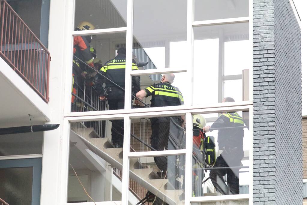 Grootschalige inzet bij flat