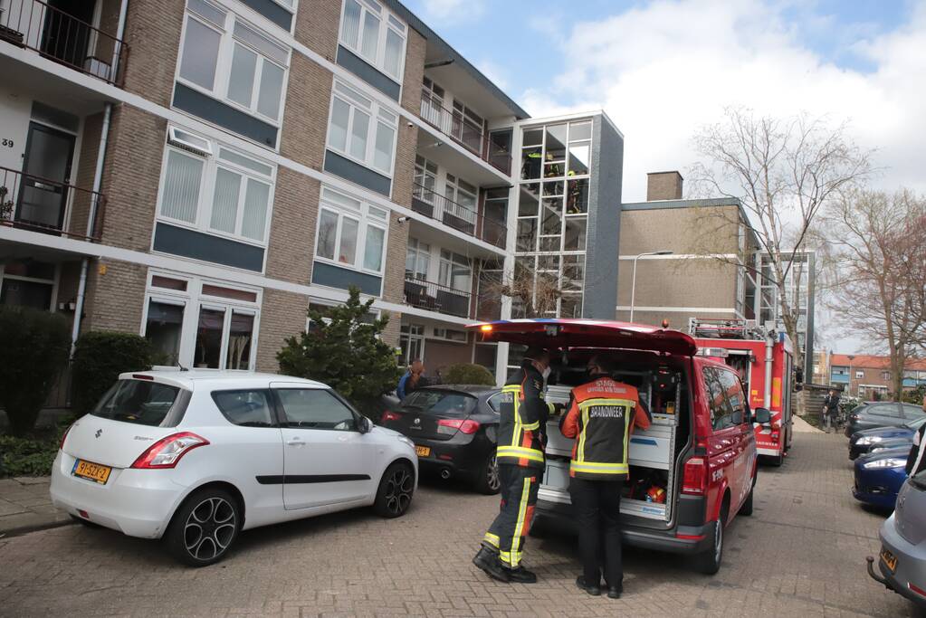 Grootschalige inzet bij flat