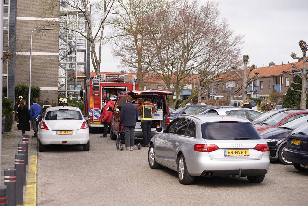 Grootschalige inzet bij flat