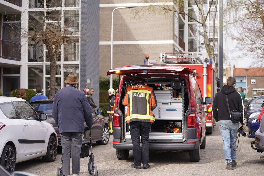 Grootschalige inzet bij flat