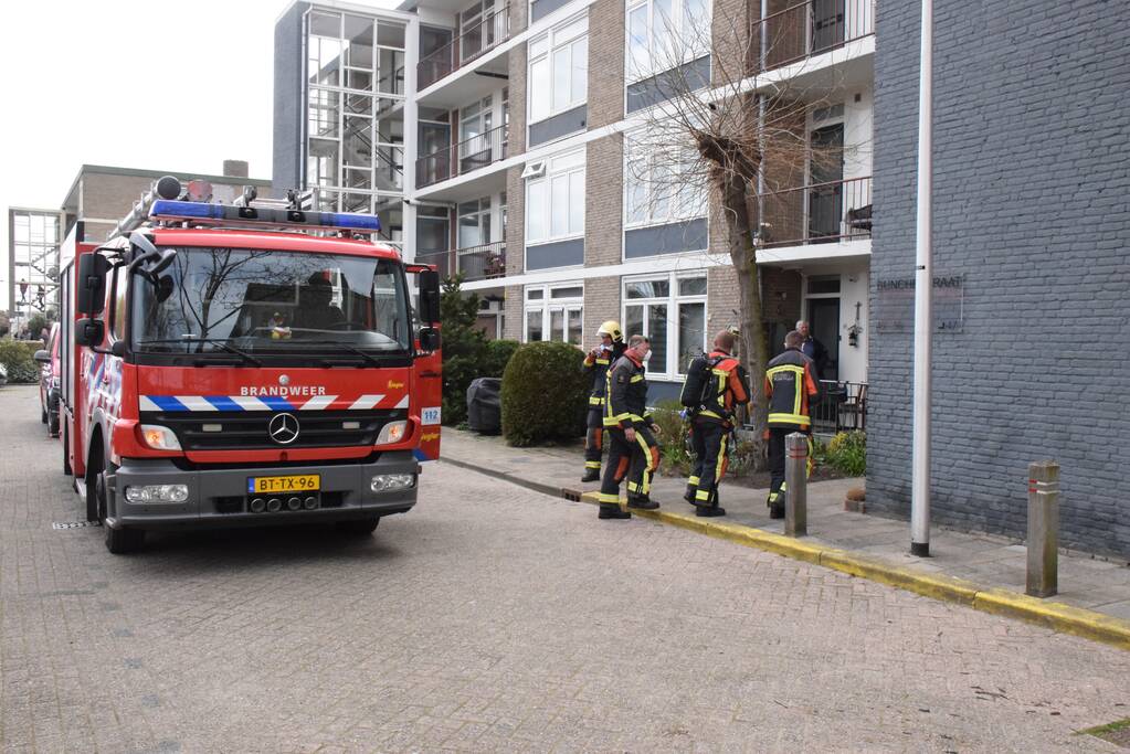 Grootschalige inzet bij flat