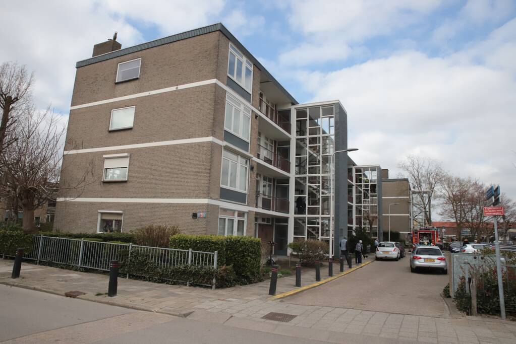 Grootschalige inzet bij flat