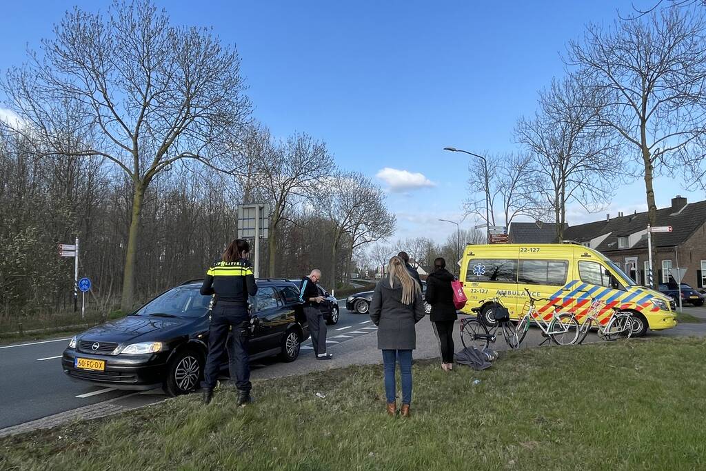 Fietser veroorzaken verkeersongeval