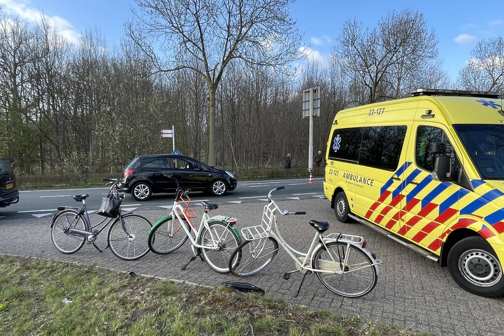 Fietser veroorzaken verkeersongeval