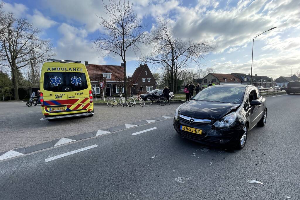 Fietser veroorzaken verkeersongeval