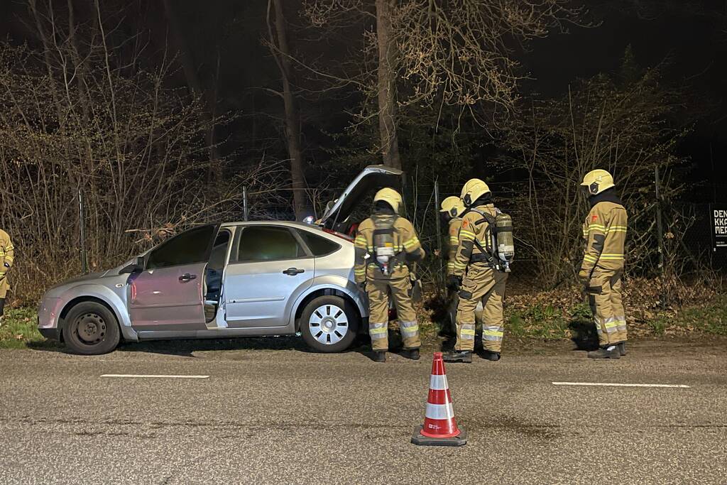 Man opgepakt na brand in auto