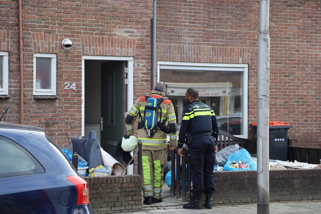 Woningbrand snel onder controle