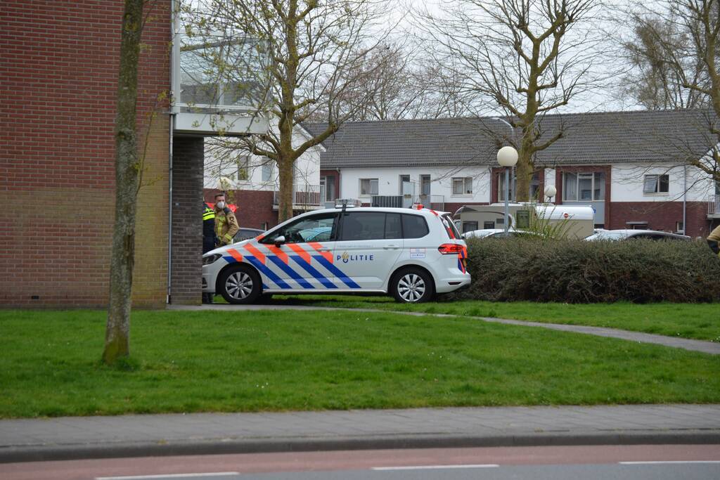 Traumahelikopter ingezet voor incident