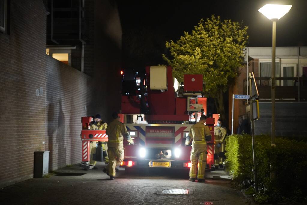 Traumahelikopter geland voor medische situatie
