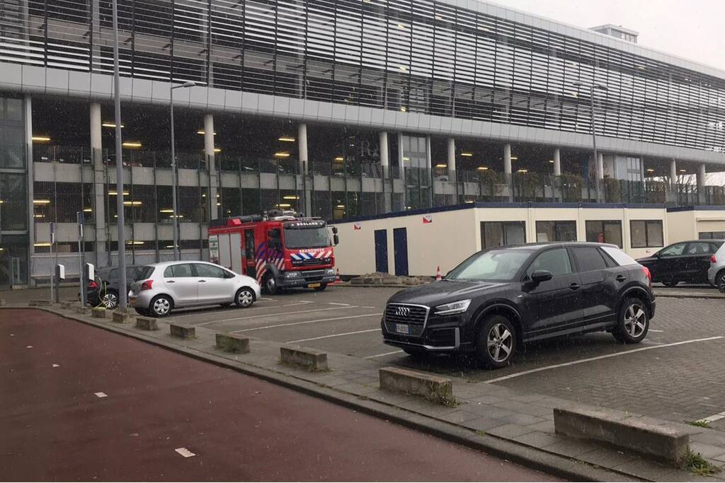 Teststraat ontruimd door brandalarm