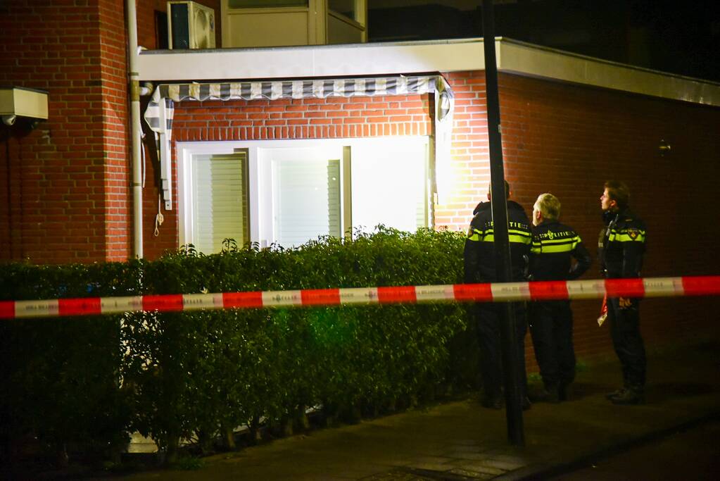 Schot gelost op woning
