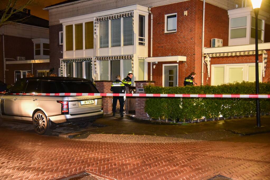Schot gelost op woning