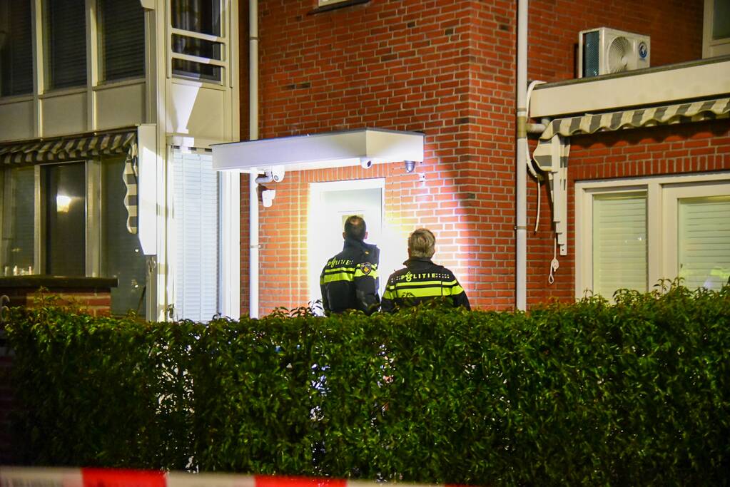 Schot gelost op woning