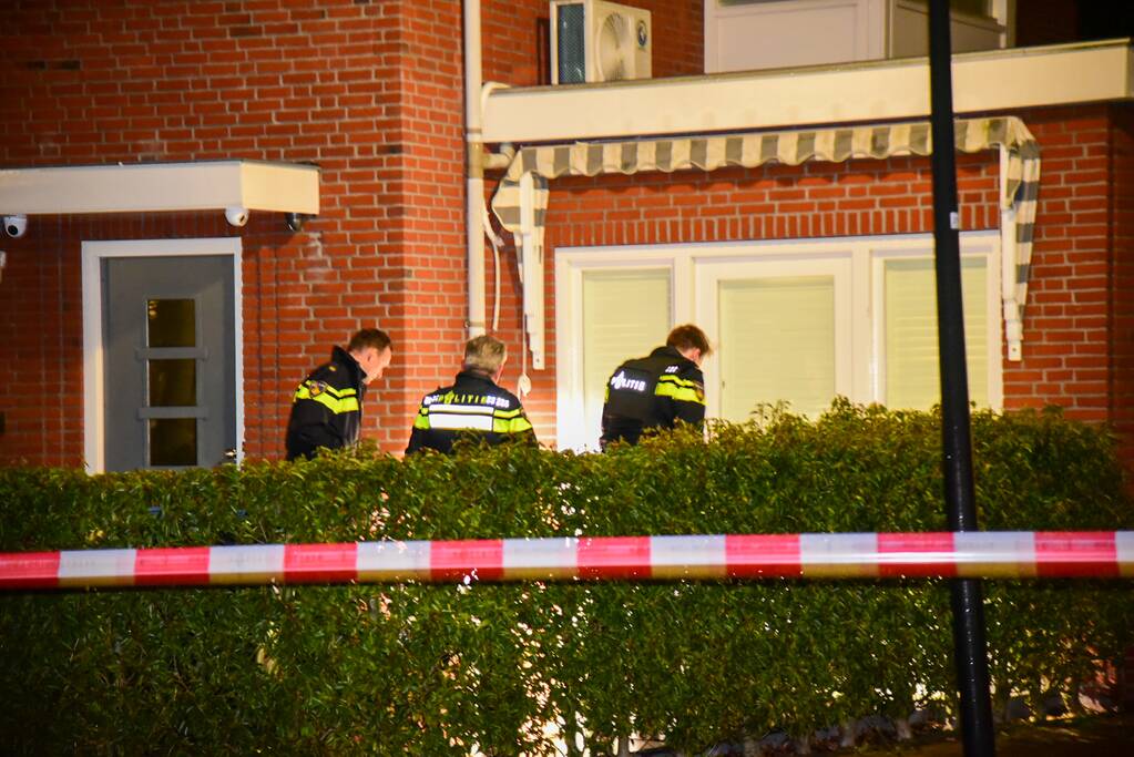 Schot gelost op woning