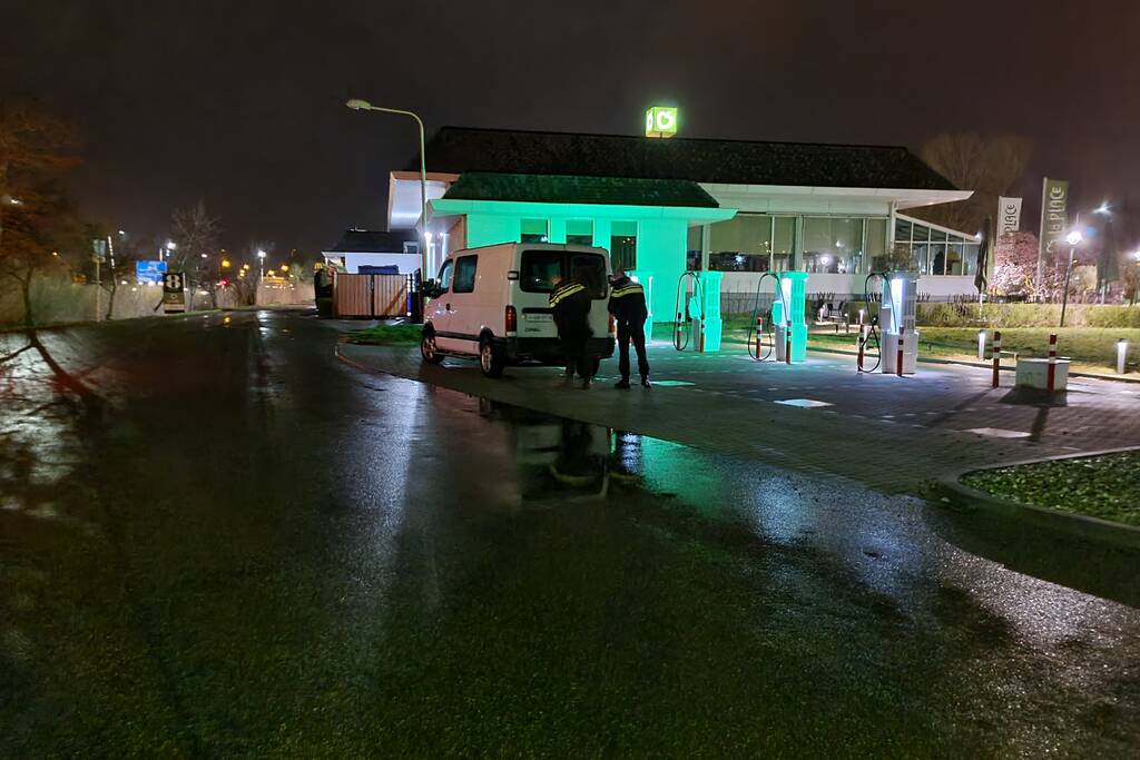 Bestelbus in beslag genomen door politie