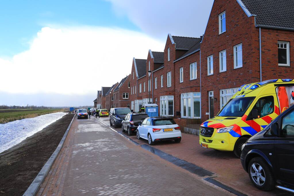 Man gewond bij werkzaamheden in woning Laakse Tuinen