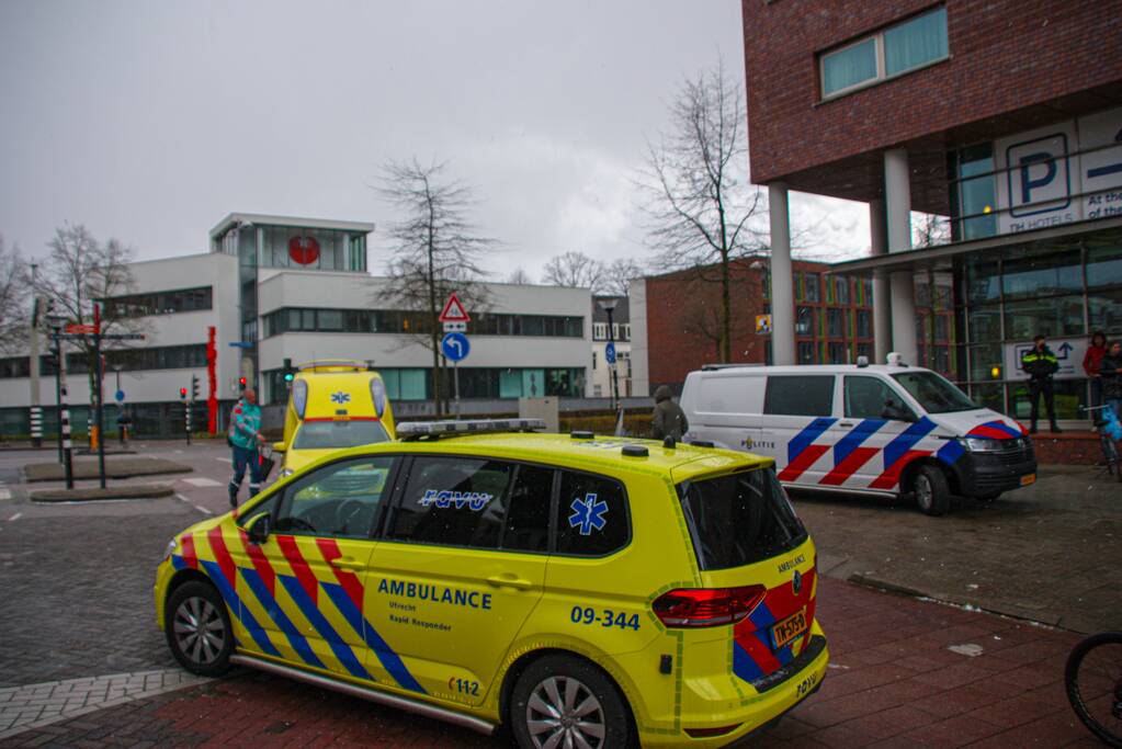 Persoon gewond bij verkeersongeval