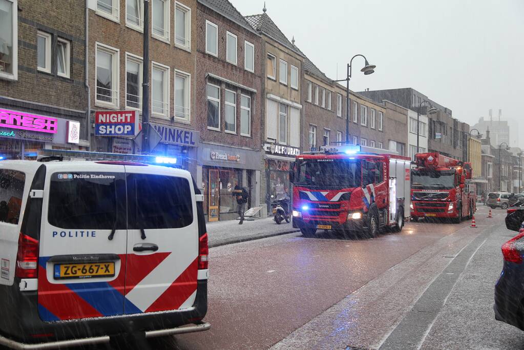 Brand in afzuiginstallatie