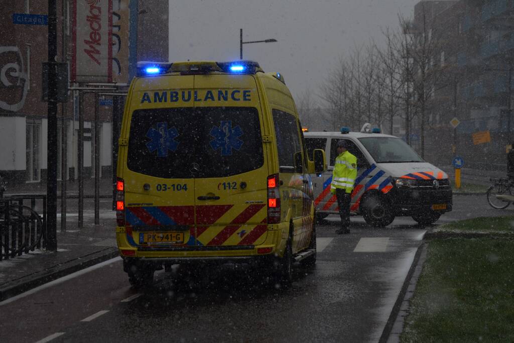 Voetganger aangereden door auto