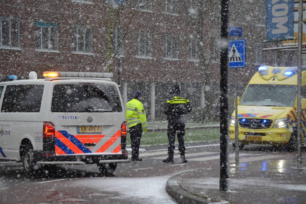 Voetganger aangereden door auto