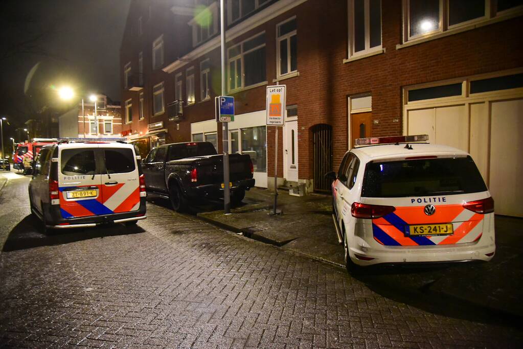 Brand bij poolse winkel