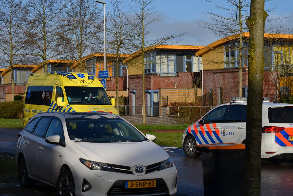 Fietser gewond bij botsing met auto