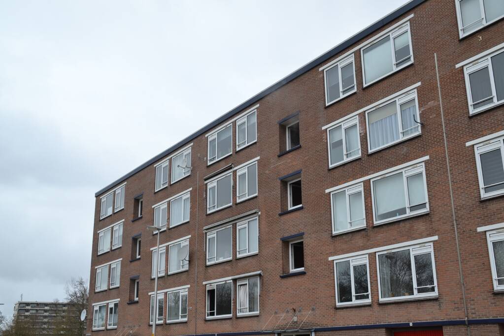 Flat ontruimd door brand