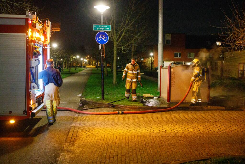 Brandstichters Nieuwland aangehouden
