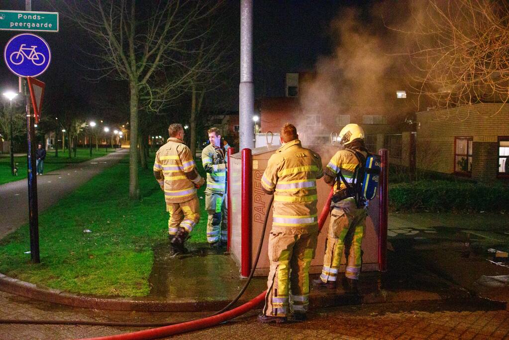 Brandstichters Nieuwland aangehouden