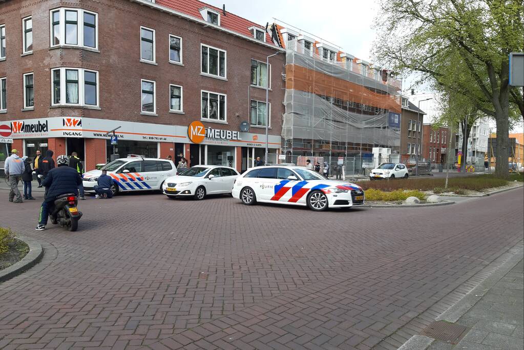 Persoon gewond bij ongeval