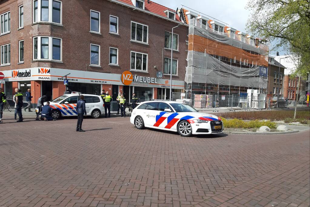 Persoon gewond bij ongeval