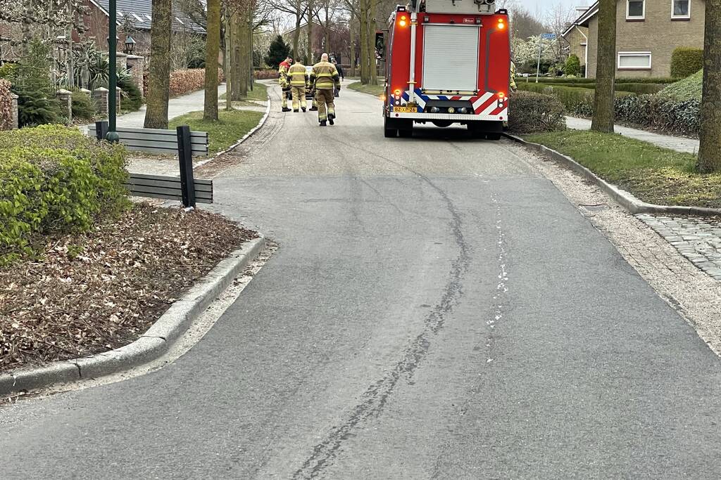 Brandweer ingezet voor oliespoor