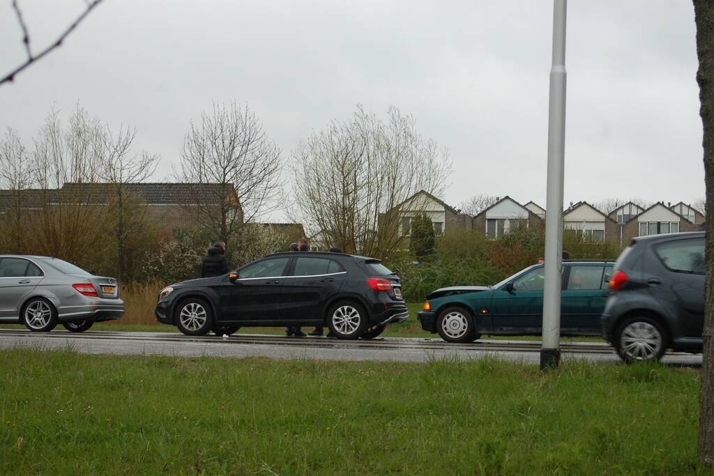 Schade bij Kop-staart botsing