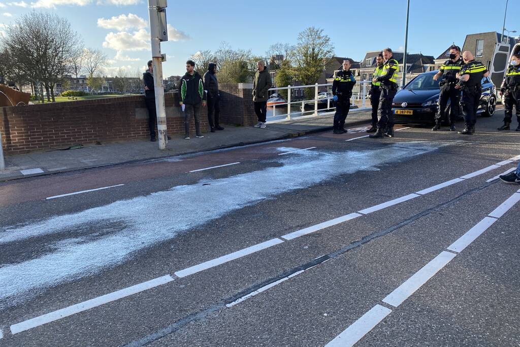 Verkeersongeval tussen meerdere voertuigen