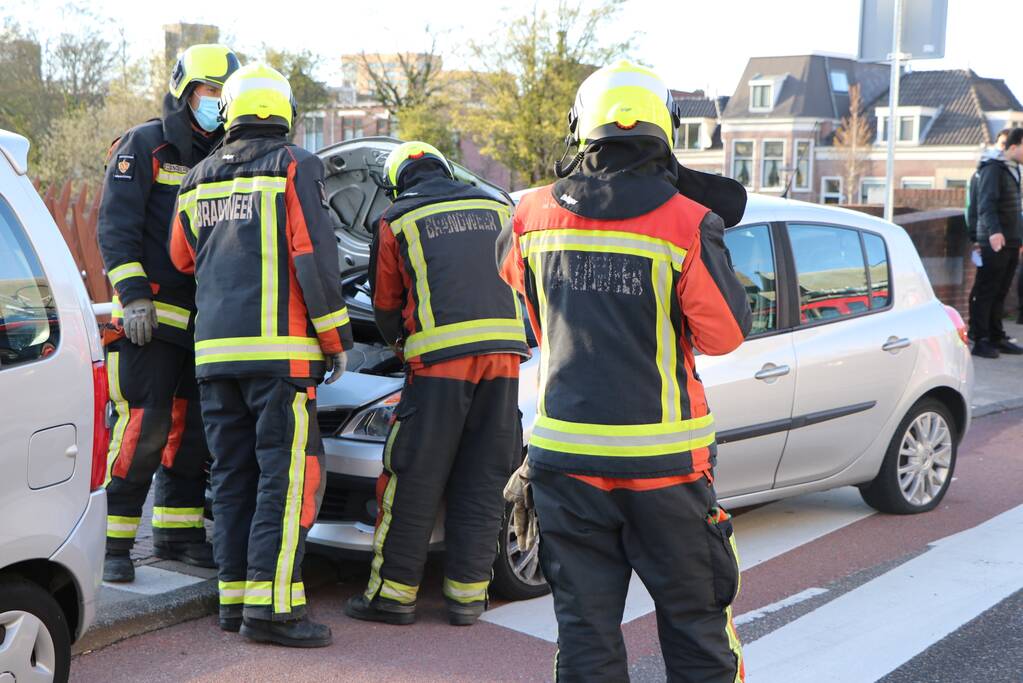 Verkeersongeval tussen meerdere voertuigen