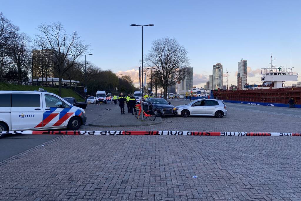 Vijf gewonden na mogelijke straatrace