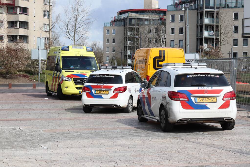 Voetganger gewond door aanrijding met scooterrijder
