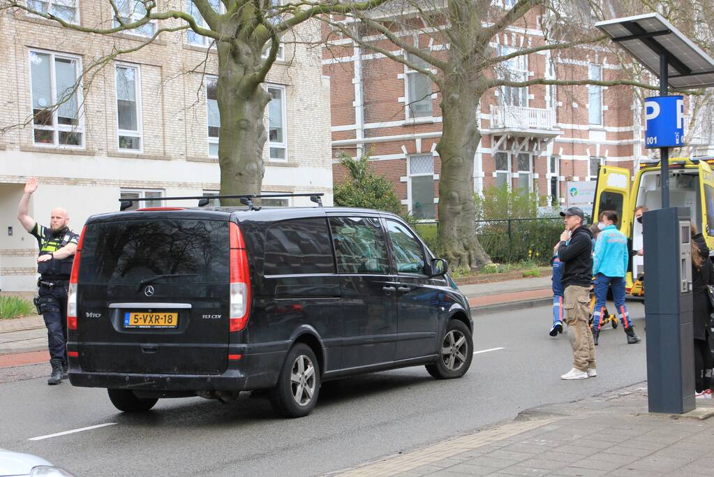 Persoon gewond bij aanrijding